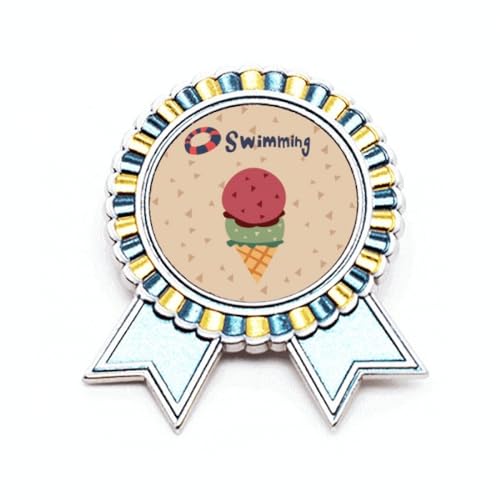 Broche Sweet Ice pour personnaliser un vêtement fade avec un badge métal