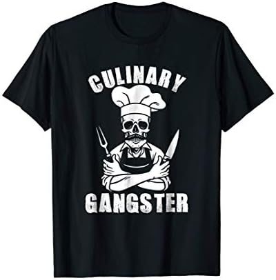 DAILYLIVECulinary Gangster Cool Cooking Guru Tee T-Shirt