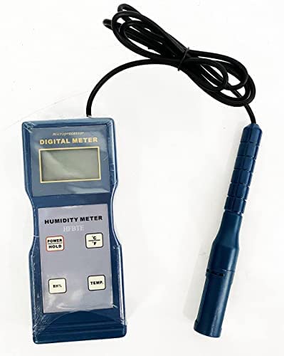 HT-6290 Portable Digital LCD Display Hygrometer Thermometer Humidity Monitor with Handheld High Precison Temperature Gauge Humidity Meter