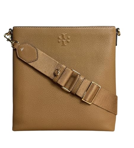 Tory Burch Women's 15630 Thea Swingpack Pebbled Leather Crossbody Shoulder Bag, (Tiramisu)2