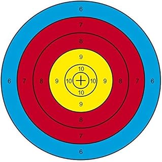 Archery Targets Paper Targets 30Pcs 16x16inch Bow and Arrow Targets for Shooting Archery Accessories Ideal for Match and Daily Practice Use Outdoor Shooting Face, Ideal Gift for Arrow Shoot Practicer