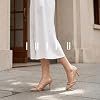 Tacones Kitten para Mujer, Punta Cerrada, Zapatos de Vestir 4