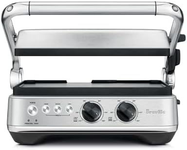 Breville BGR700BSS Sear and Press Grill, Brushed Stainless Steel