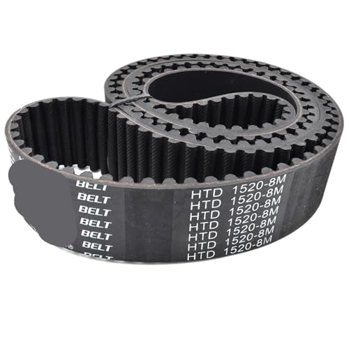 Courroie de distribution HTD8M 1528 8M 15 pour imprimante 3D et commande numérique CNC
