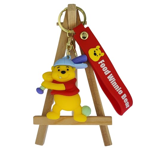Image of OTTAVO Cute Cartoon 3D Silicone High -Quality PVC Material Keychain, Suitable for Boys and Girls - Pack of 1.