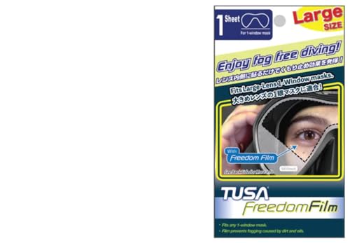 TUSA Freedom Film Anti-Fog for Large 1-Window Mask