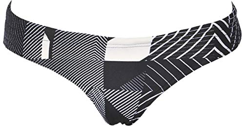 Arena Womens Rulebreaker Unique Brief Athletic Sport Swimsuit For Women Bikini Bottoms, Geometric Black, Large Us #TOP7