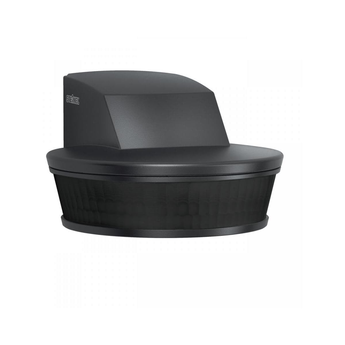 Steinel Détecteur de Mouvement sensIQ S KNX Anthracite, 300°|20 m Capteur Professionnel, Protection antireptation, Support Mural d'angle Inclus