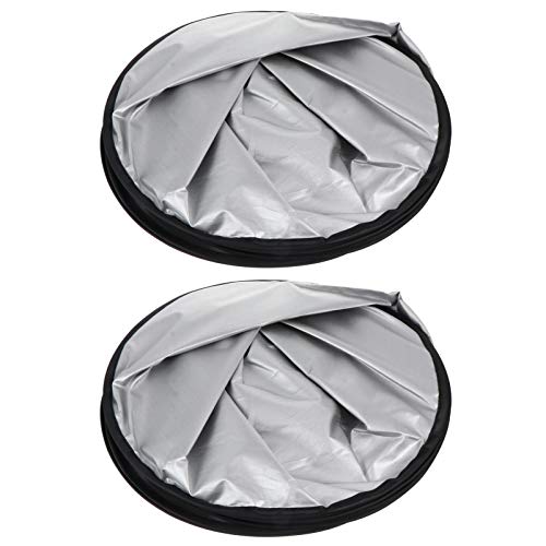 CLISPEED 2Pcs Pára-Brisa Do Carro Protetor Solar Do Carro Protetor Solar Do Carro Bloqueador da Vise