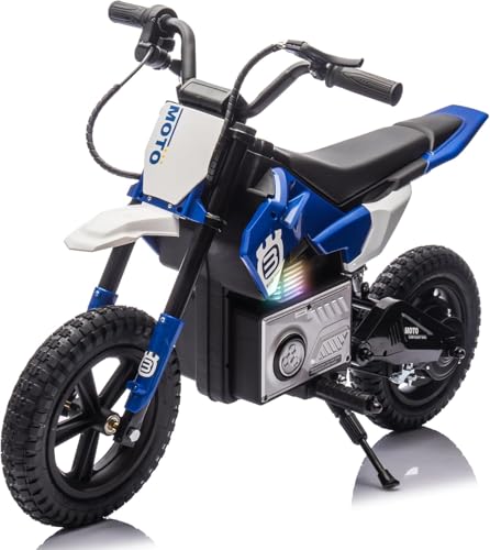 OKYBABY Electric Dirt Bike for Kids Ages 5-10, 24V...
