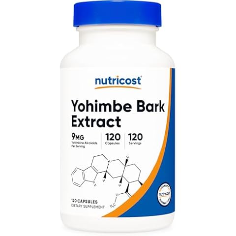 Nutricost Yohimbe Bark Extract Capsules Cover