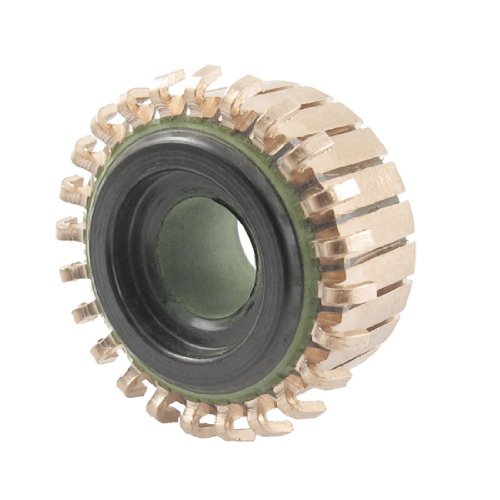 ELECTROPRIME 8mm x 21.5mm x 12mm 24P Copper Bars Motor Commutator Power