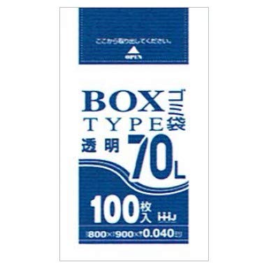 【法人様限定】BOX入ポリ袋　70L　LLDPE　0.04×800×900mm　透明　100枚×4箱入(400枚)　BL73【メーカー直送・時間指定不可・沖縄、離島不可】 Amazon.co.jp: BOX入ポリ袋 70L LLDPE 0.04×800×900mm 透明 100枚×4箱