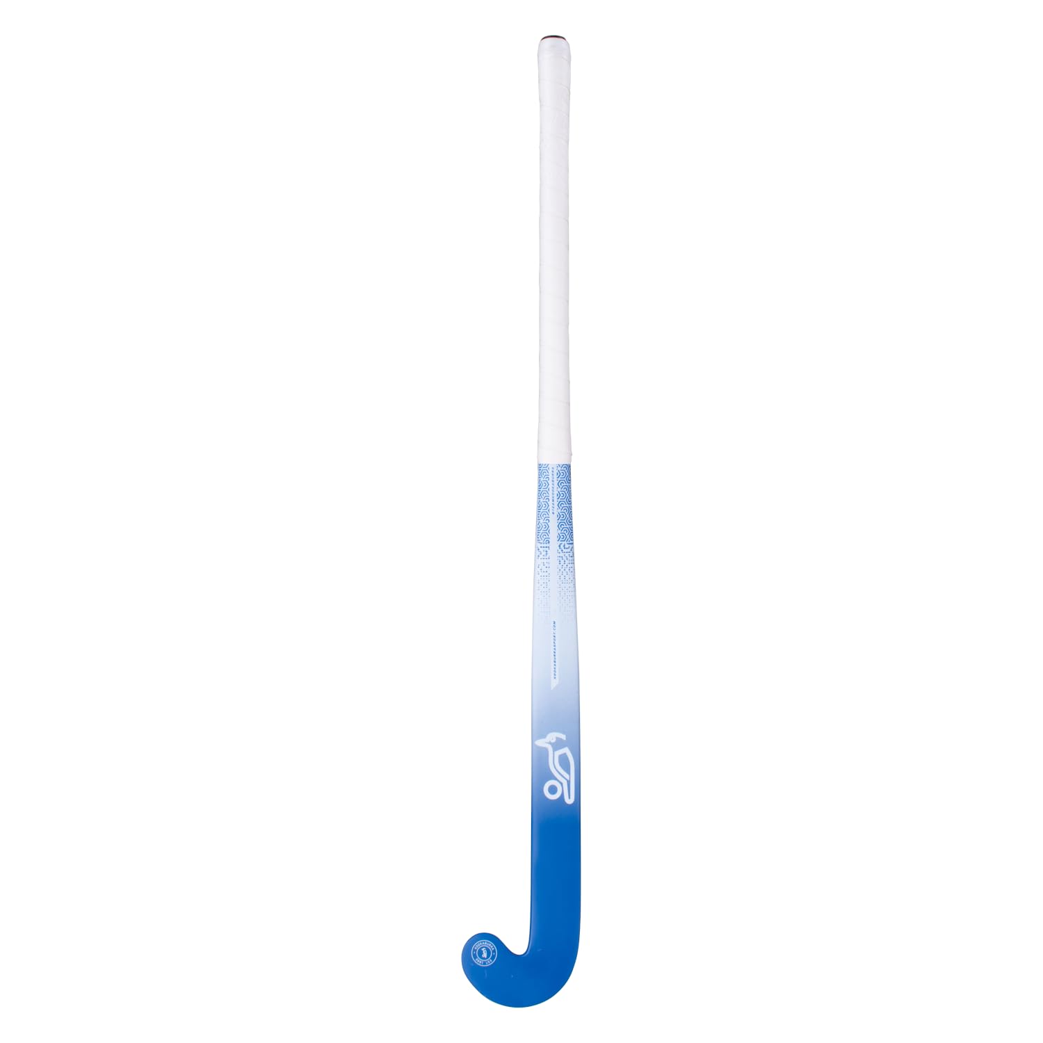 Kookaburra Unisex Sky Mid Bow Field Hockey Stick, Blue/White
