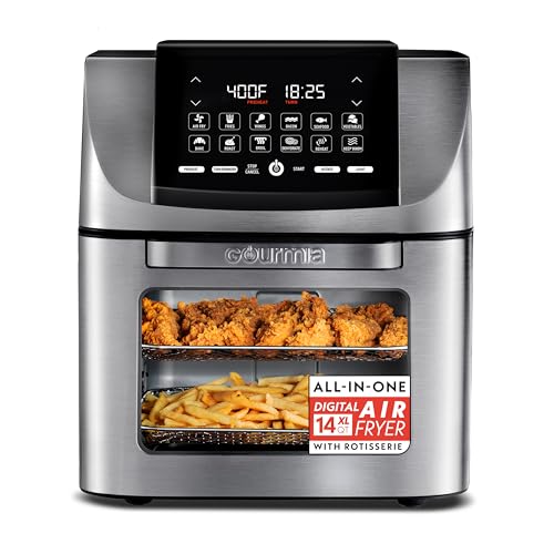 Gourmia Air Fryer - 14 Qt All-in-One Rotisserie Oven with