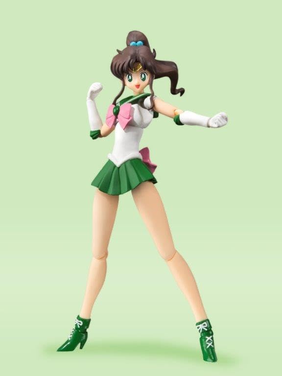 Image of TAMASHII NATIONS - Pretty Guardian Sailor Moon - Sailor Jupiter -Animation Color Edition-, Bandai Spirits S.H.Figuarts Action Figure