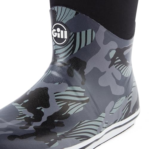 Image of Gill Mens Hydro High-Performance Mid-Length Fishing, Deck, Rain Boot - Waterproof Insulated
