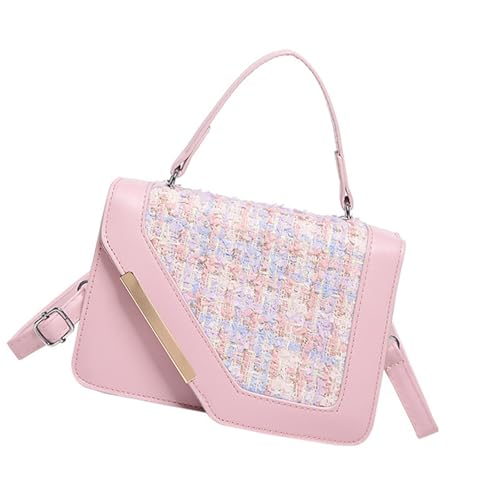 Greabuy Bolsos de hombro para mujer, bolso cruzado elegante de piel sintética con decoración de lentejuelas, bolso casual para compras, viajes y uso diario, Pk02