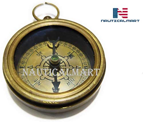 Brass Compass Rms Titanic 1912 Brass Pocket Gift Engraved Compass With Wooden Box, Unique Vintage Gift For All Occasion, Camping Compass, Boating Compass, Gift Compass, Graduation Day Gifts, #TOP5
