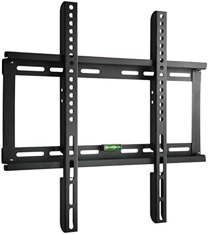 Paladinz TV Wall Mount Bracket Ultra Slim Design for Most 23“-55” Inch LCD LED TV Flat Panel Screen Plasma VESA up to 400x400mm 200x200mm with Bubble Level