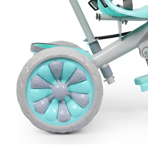 Image of Luusa Emo-G Light & Musical Tricycle for Kids | Baby Tricycle with 3 Adjustable Parental Control for 2 Years to 5 Years for Boys|Girls (Carrying Capacity Upto 30KGS) (SEA Green)