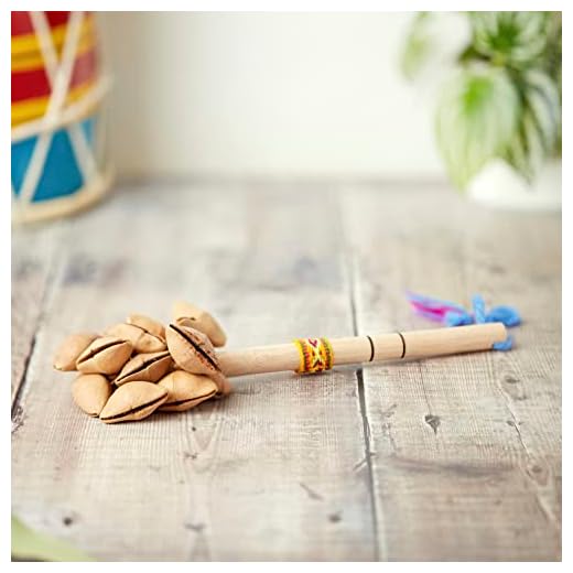 Shaker Peruano Cha Cha Tuercas Hecho a Mano | Instrumento Musical Percusión Mano