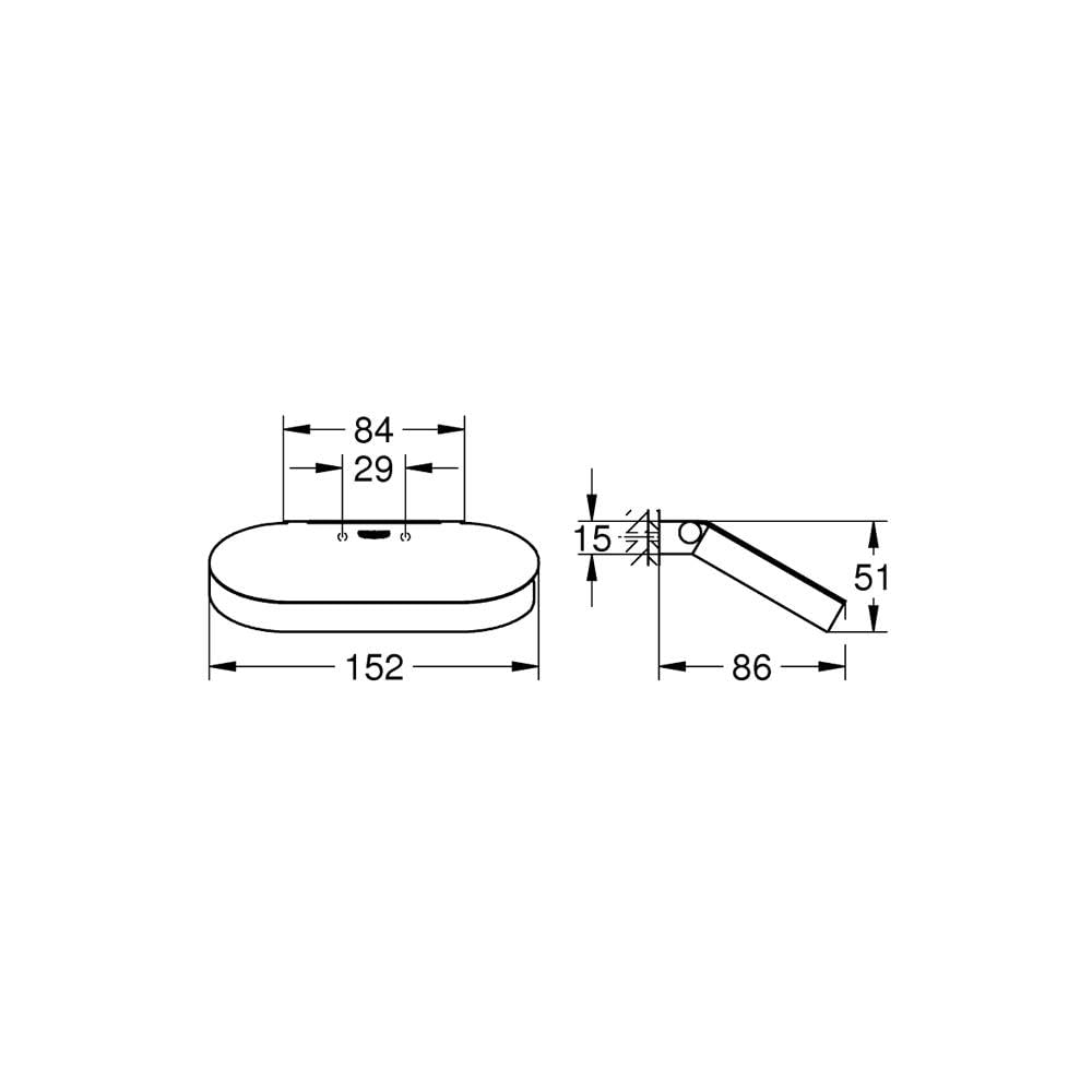 Grohe Selection - Portarrollos, acabado cromado (Ref.41069000)