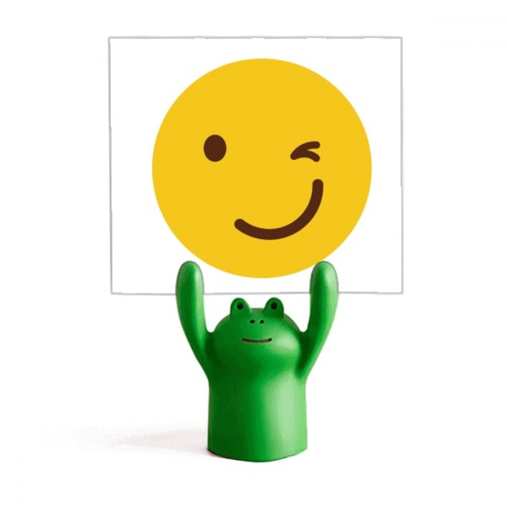 Porte-note Blink SLE support mémo grenouille jaune idée cadeau mignon