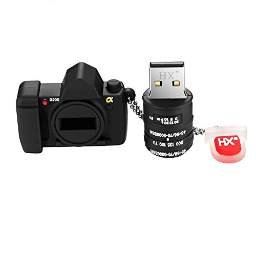 HX USB Flash Drive , 8GB / 16GB / 32GB Novelty Cute Camera Shape USB 2.0 Flash Drive Data Storage USB Memory Stick Pendrive Thumb Stick - Image 3