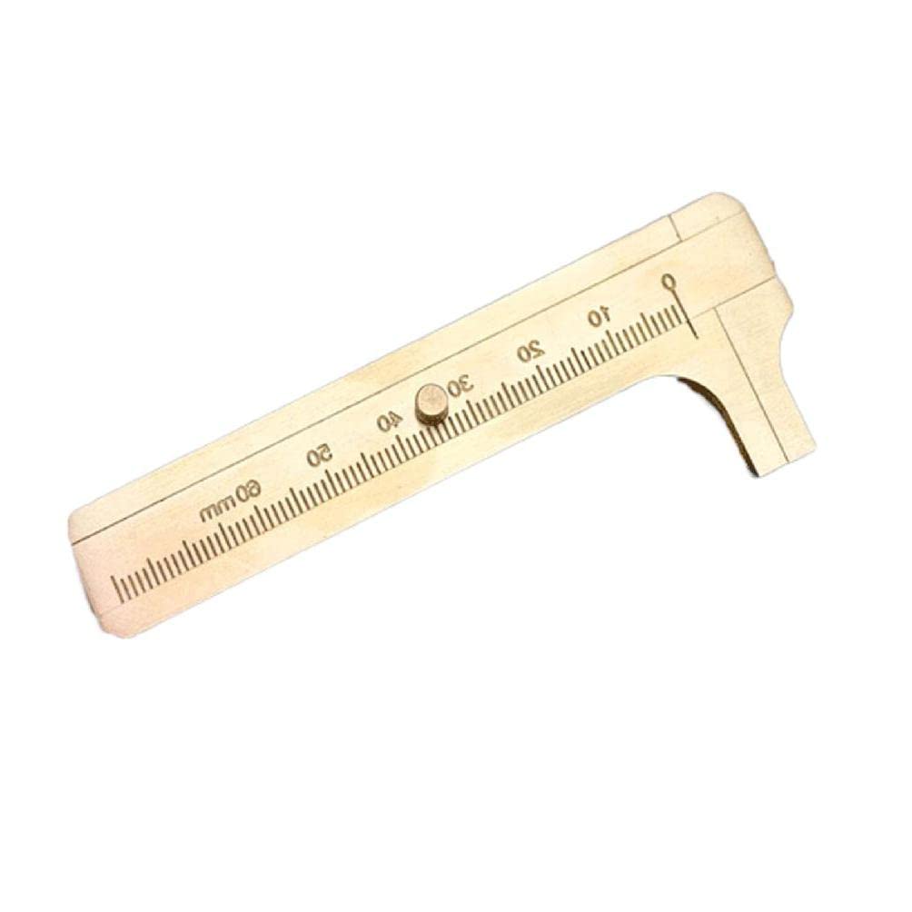 Buy Sliding Vernier Caliper Brass Gauge Vernier Caliper Ruler Simgle