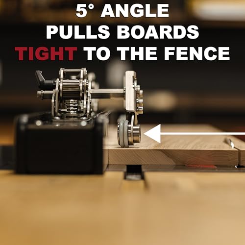 Image of JessEm 04320 Clear-Cut STS Stock Guides for Table Saw - Precision Stainless Steel Rollers, Smooth Bearing System, Downforce and Feed Control for Accurate Safe Woodworking Cuts