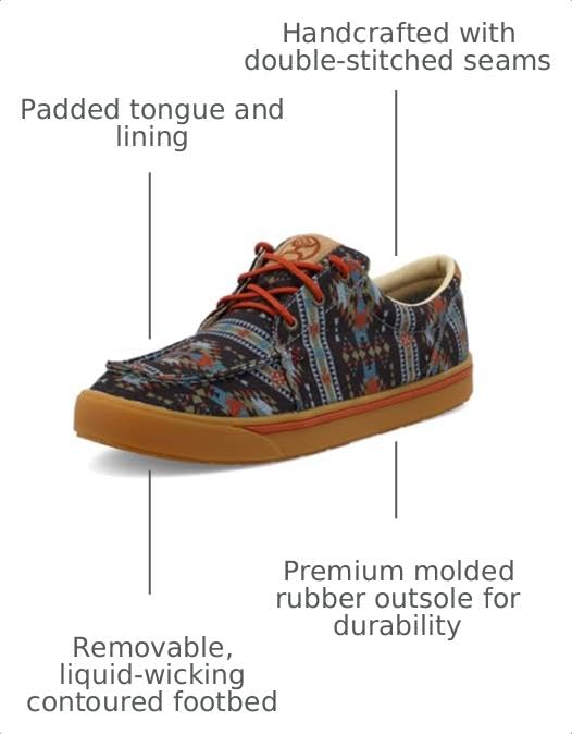 Image of Twisted X Men's Hooey Loper, Moc Toe | Casual Shoes