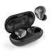 True Wireless Bluetooth Earbuds, CloudFox Bluetooth 5.0 Headphones with20 Hours Playtime, One-Step Pairing, Touch Control, Wireless Earbuds Stereo Sounds, Built-in Mic - Black