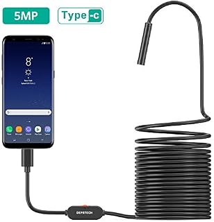 USB Endoscope UHD Inspection Camera with 0.33in, DEPSTECH 5.0MP IP67 Waterproof USB Borescope