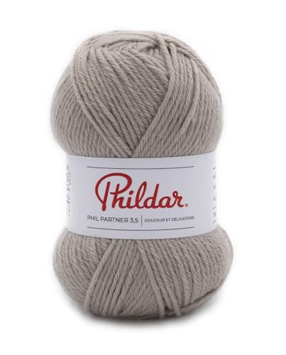 Phildar - Pelote de Laine Phil Partner 3,5 de 50g - Laine à Trico...