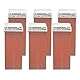 JaDy - Wachspatronen zur Haarentfernung | Professionelles Titanwachs | Für empfindliche Haut | Kompatibel mit Wachserhitzern | Hergestellt in Italien, Rosa Titan, 100 ml (6er Pack)