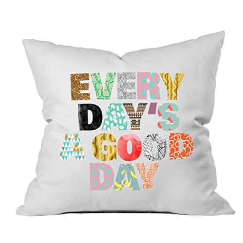 Exclusive Discount 60% Price Oh, Susannah Every Day's A Good Day 18x18 Inch Throw Pillow Cover Gifts for Her