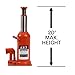 JET 17.5-Ton Hydraulic Bottle Jack w/ Handle (JHJ-17-1/2)