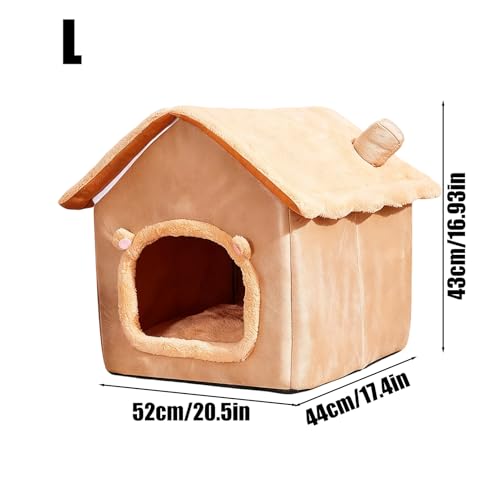 Abri antidérapant pliable pour chat stressé cherchant un lit apaisant et chaud - 7