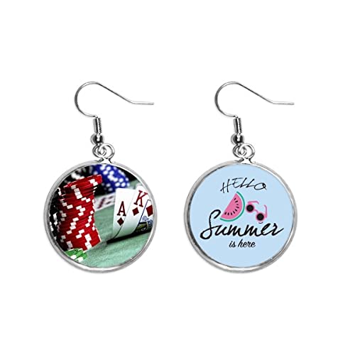 Pendientes de sandía originales para regalar en cumpleaños