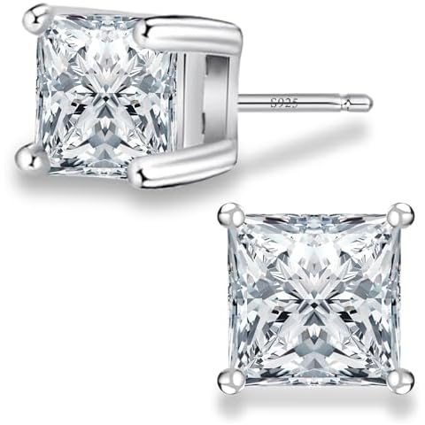 Sereney Sterling Silver Cubic Zirconia Studs Cover
