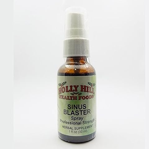 Holly Hill Health Foods, Sinus Blaster Spray (Professional Strength), 1 Ounce Cover