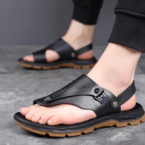 Mens Orthopedic Sandals Lightweight Comfortable Anti Slip Slip On Two Uses Beach Slippers Bunion Corrector for Hallux Valgus Summer Travel Outdoor2