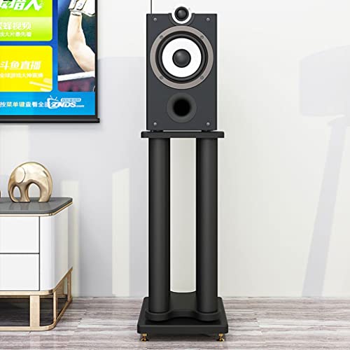 Support d'enceintes éliminant les vibrations sur bureau en bois - 5