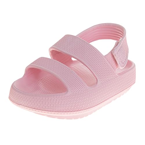 Josmo Kids Open Toe Strap Sandals - Lightweight Boys Girls Summer Shoes Size 5-10 Toddler