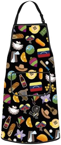 G2TUP Venezuela Kitchen Apron Venezuelan Cooking Apron Venezolano...