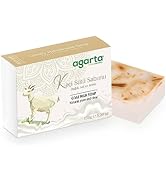 AGARTA NATURAL HANDMADE GOAT MILK SOAP BAR ORIGINAL FORMULA 100% NATURAL and FOR ALL SKIN TYPES 5...