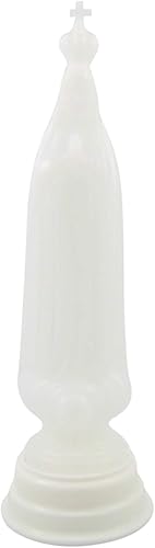 Holy Water Bottle Nuestra Señora de Fátima, 6 pulgadas