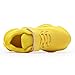 Voxge Full Yellow Tennis Sneakers Knitted Girls Kids Sneakers Boys Fashion Lightweight Running Shoes Breathable Athletic Toddler Shoes（Big/Little） Kids Size 9 M US