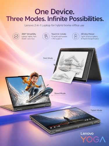 Lenovo Yoga 7i 2-in-1 Laptop, 2026 Ai Computer, 16'' 2K IPS Touchscreen - image 4